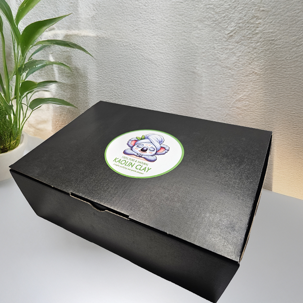 Kaolin Clay Face Mask Gift Box (250g) Box Closed